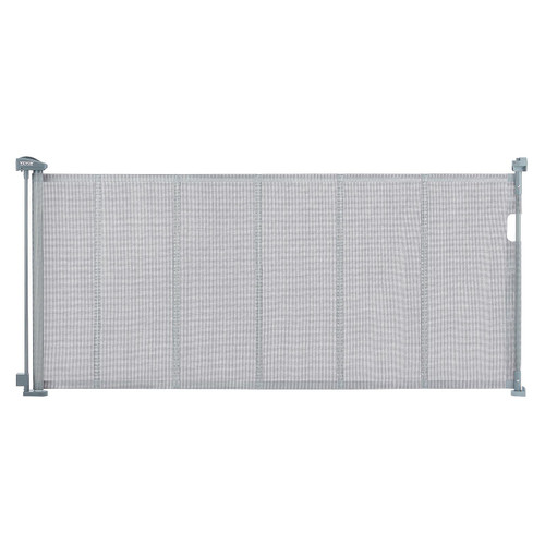 VEVOR Retractable Baby Gate, 34.2" Tall Mesh Baby Gate, Extends up to 76.8" Wide Retractable Gate f
