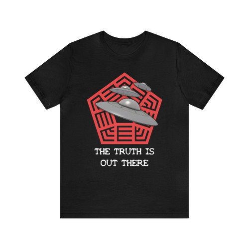Black - 2XL - The Truth Is Out There Unisex Cotton T-Shirt