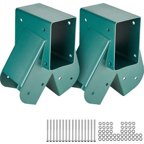 VEVOR A-Frame Middle Swing Set Brackets, Heavy Duty Carbon Steel Swing Set Hardware with Mounting H
