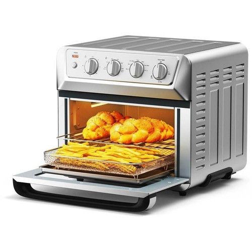 Kitchen Countertop Convection Toaster Oven Air Fryer Dehydrator Stainless Steel