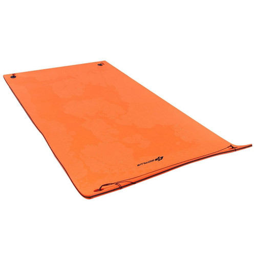3 Layer Water Floating Pad for Recreation/Relaxing - Color: Orange
