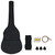 vidaXL 8 Piece Classical Guitar Beginner Set Black 3/4 36"