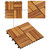 vidaXL 10 pcs Acacia Decking Tiles 11.8"x11.8"