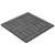 Gray 11 pcs 11.8"x11.8" Decking Tiles WPC 11 ft