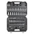 VEVOR Socket Set, 1/4" and 3/8" Drive Socket and Ratchet Set, 6-Point Socket Opening, 106 Pcs Tool 