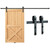 VEVOR 10FT Sliding Barn Door Hardware Kit, 330LBS Loading Heavy Duty Barn Door Track Kit for Single