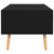 vidaXL Coffee Table Black 39.4"x19.5"x16.9" Engineered Wood