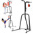 VEVOR 2 in 1 Punching Bag Stand, Steel Heavy Duty Workout Equipment, Adjustable Height Boxing Punch
