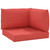 vidaXL Pallet Cushions 3 pcs Red Oxford Fabric