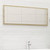 vidaXL Bathroom Mirror Sonoma Oak 39.4"x0.6"x14.6" Engineered Wood