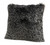 20" X 20" Dark Gray Polyester Zippered Pillow