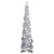 vidaXL Pop-up Artificial Christmas Tree Silver 4 ft PET