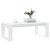 vidaXL Coffee Table White 40.2"x19.7"x13.8" Engineered Wood
