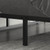 Twin Size Black Metal Platform Bed Frame with Under-Bed Storage Space