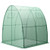 6 x 6 x 6.6 FT Outdoor Wall-in Tunnel Greenhouse-Green