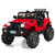 12V Kids Remote Control Riding Truck Car with LED Lights-Red - Color: Red