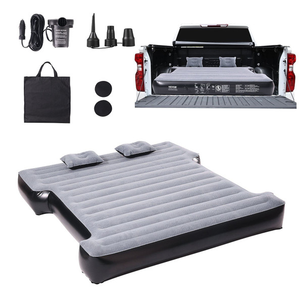 VEVOR Truck Bed Air Mattress, for 5.5-5.8 ft Full Size Short Truck Beds, Inflatable Air Mattress Ca