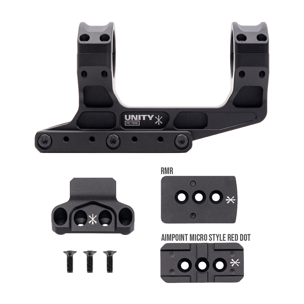 個人装備 Unity Tactical FAST Offset Optic Base + Unity Tactical FAST™ Offset Optic Base