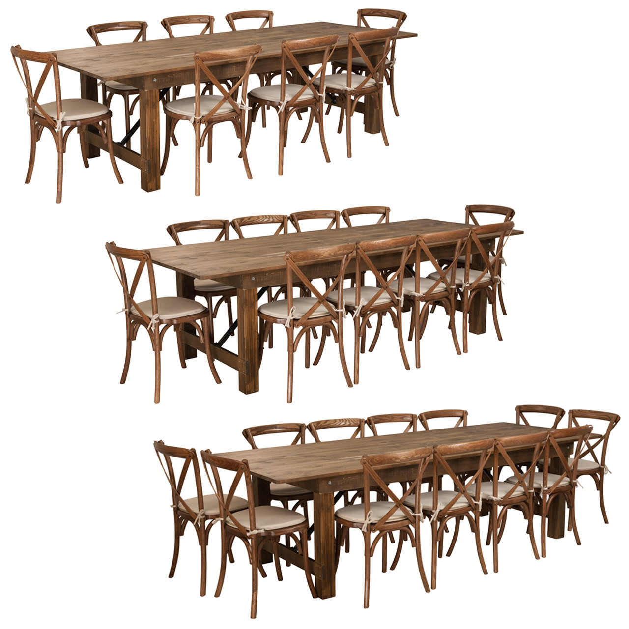 9 foot dining table set