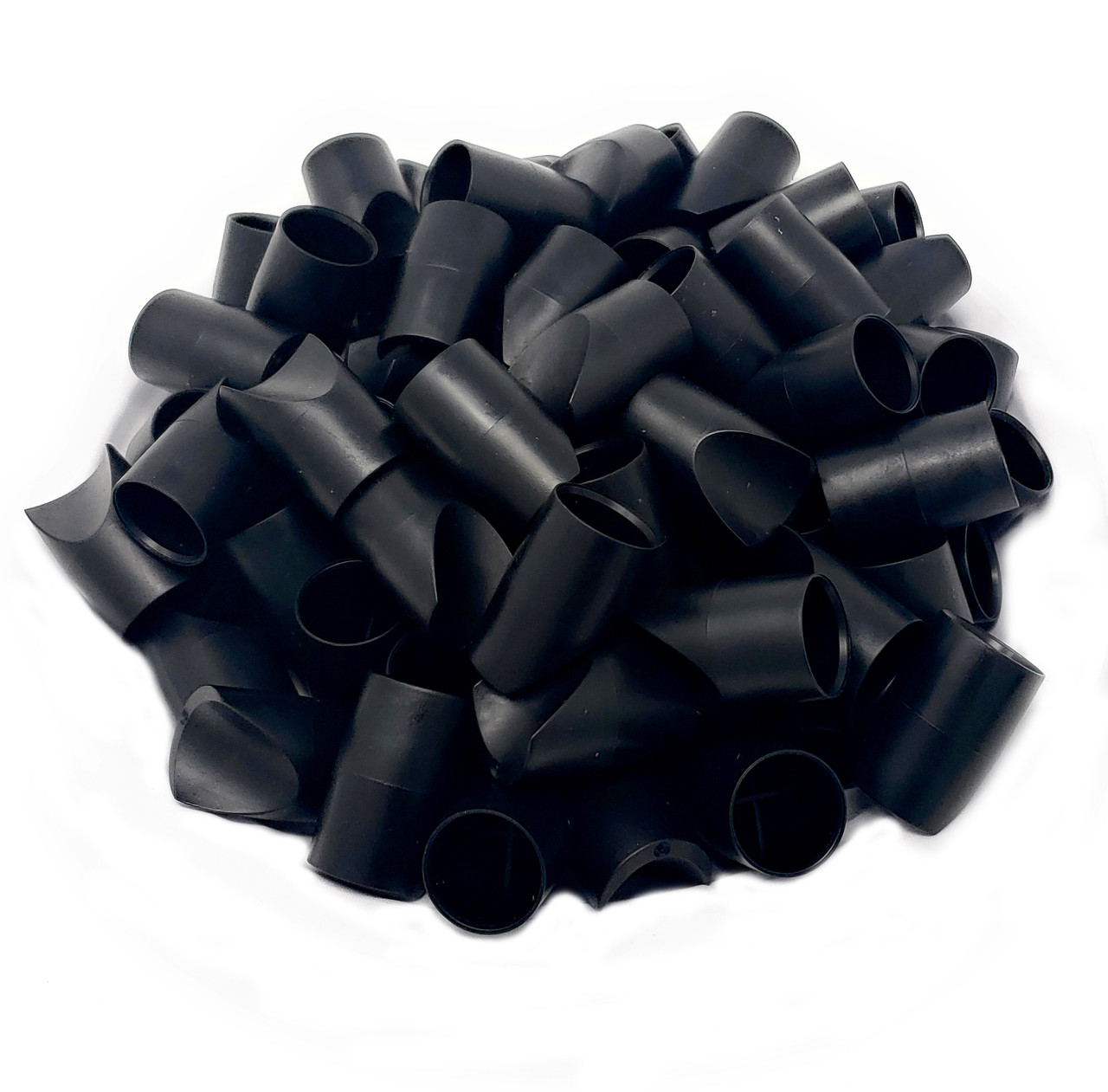 Folding Chair VTip Stabilizer Caps (100 Pack) Fits 7/8" OD Tube, Top