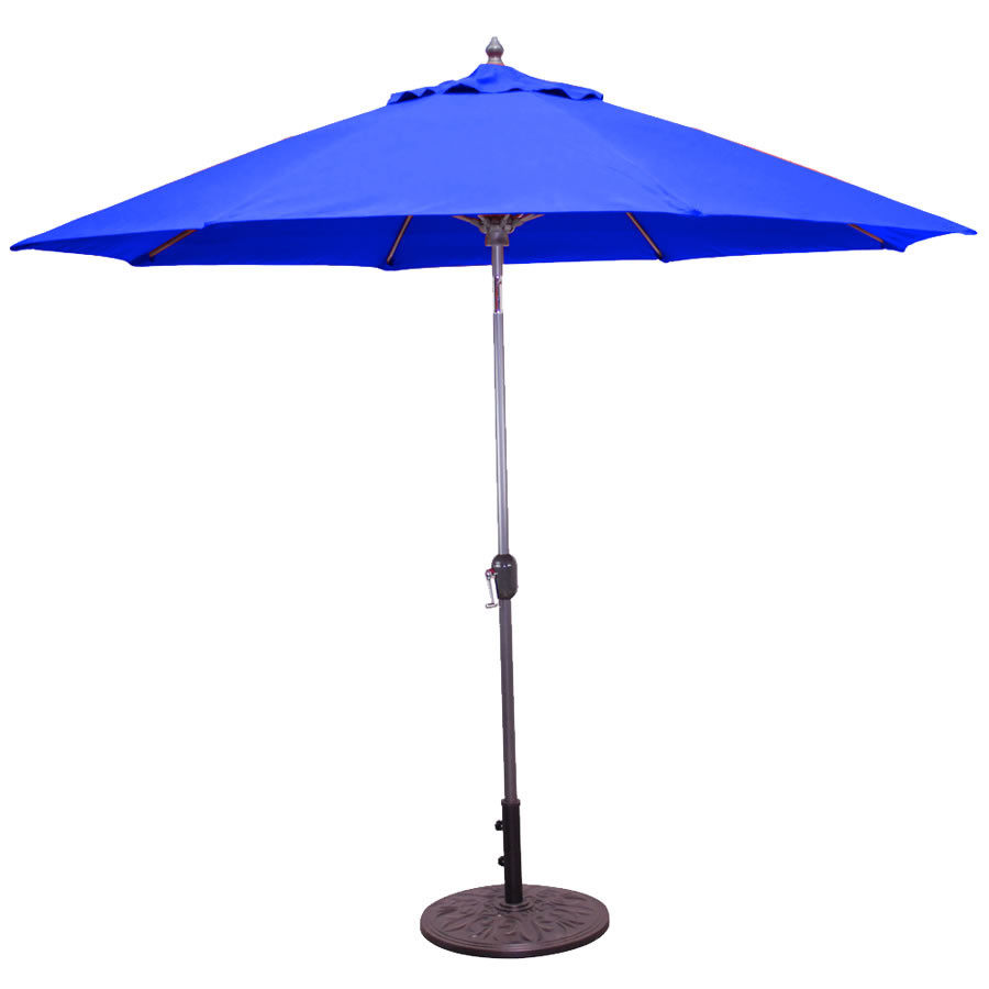 Galtech Aluminum 9' Octagon Umbrella with Standard Auto Tilt