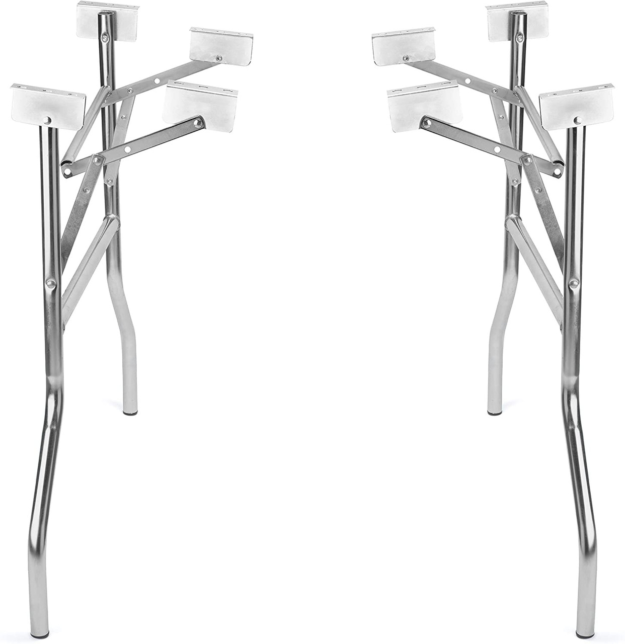 37 Wide Replacement Wishbone Style Steel Folding Table Legs - 2 Pack 