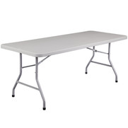 8 Plastic Folding Table (Heavy Duty, 30 x 96)