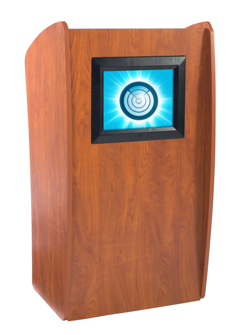 The Vision Floor Lectern With Digial Display By Oklahoma Sound (OK-612) The Vision Floor Lectern With Digial Display By Oklahoma Sound (OK-612)