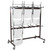 84-Capacity Hanging Folding Chair Storage Cart By National Public Seating 84-Capacity Hanging Folding Chair Storage Cart By National Public Seating
