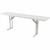Body Builder 18"W x 72"L (6 ft) Seminar Training Plastic Folding Table By National Public Seating, Model BT-1872 Body Builder 18"W x 72"L (6 ft) Seminar Training Plastic Folding Table By National Public Seating, Model BT-1872