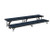Multi-Level Portable Stage Straight Risers With Carpeted Surface (NP-RSLC)