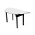 Mayfoam Original Series Half-Round Hotel Folding Table