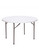 RhinoLite 48" (4 ft) Round Plastic Folding Table, Solid One Piece Top, Locking Steel Frame RhinoLite 48" (4 ft) Round Plastic Folding Table, Solid One Piece Top, Locking Steel Frame