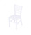 Classic Series White Kids Resin Chiavari Chair with Steel Core Classic Series White Kids Resin Chiavari Chair with Steel Core