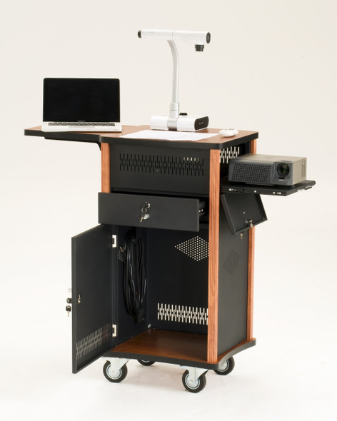 Multi Media Cart By Oklahoma Sound - FoldingChairsandTables