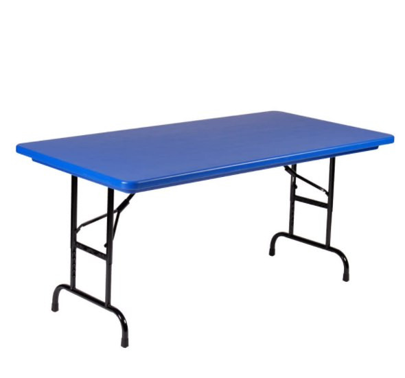 R-Series By Correll 24" x 48" (4ft) Seminar Plastic Folding Table