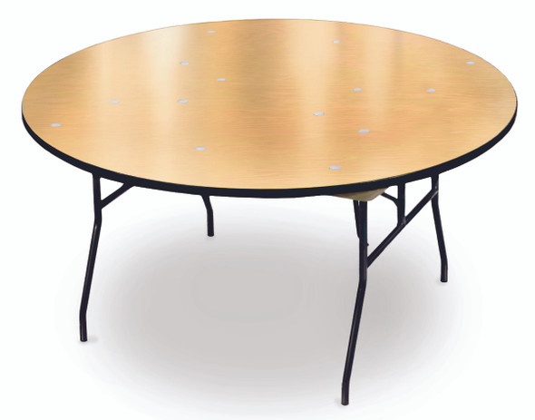 ProRent Plywood Round Folding Table-USA Made (MC-PR-ROUND)