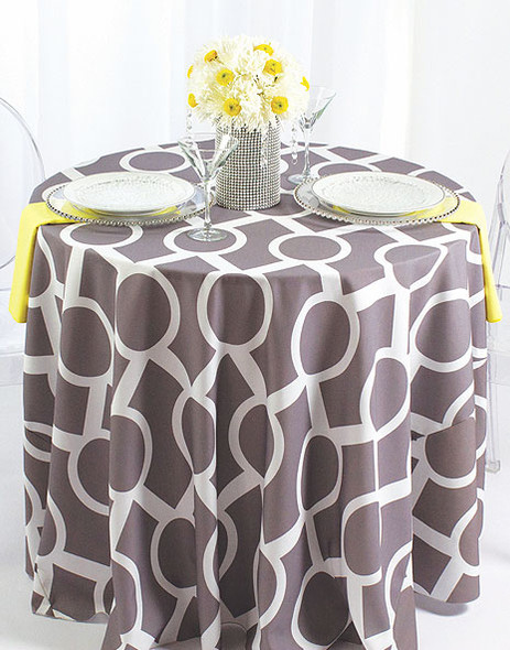 Liberty Key Geometric Print Polyester Tablecloth Linen Liberty Key Geometric Print Polyester Tablecloth Linen