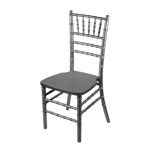 Classic Series Wood Chiavari Chair-Silver