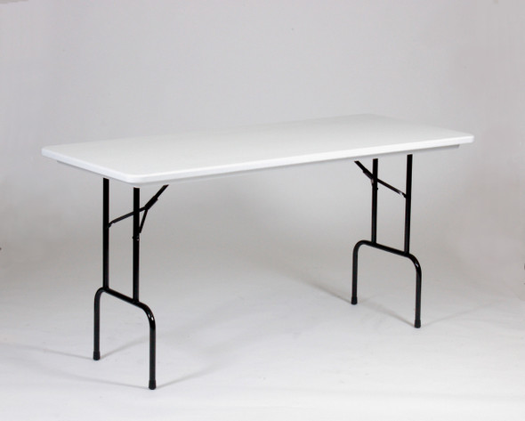 Correll 30"W x 72"L (6 ft) Counter Height (36") Blow Molded Plastic Folding Table (CL-RS3072-23)