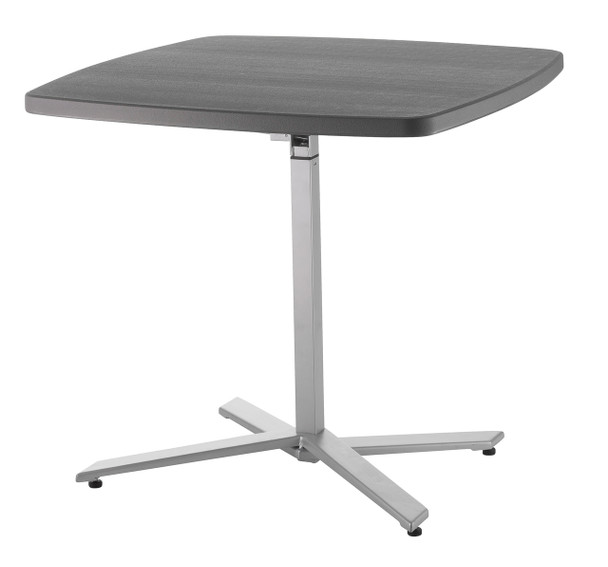 Cafe Time 36" Square Adjustable Table By National Public Seating