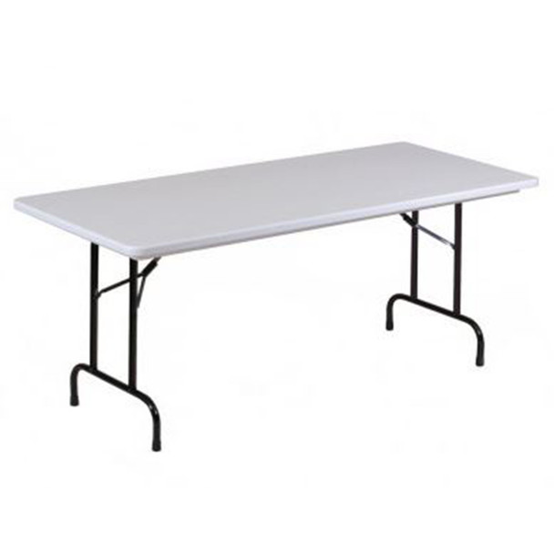 R-Series By Correll 30"x60" (5ft) USA Made Plastic Folding Table, Model R3060