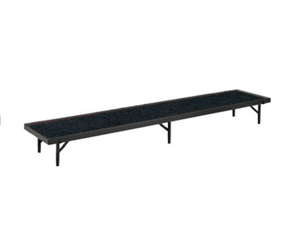 Carpeted Portable Tapered Riser By National Public Seating