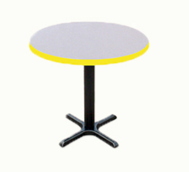 Correll Cafe' & Breakroom Round Tables-High Pressure Laminate-USA Made (CL-BXT-R)