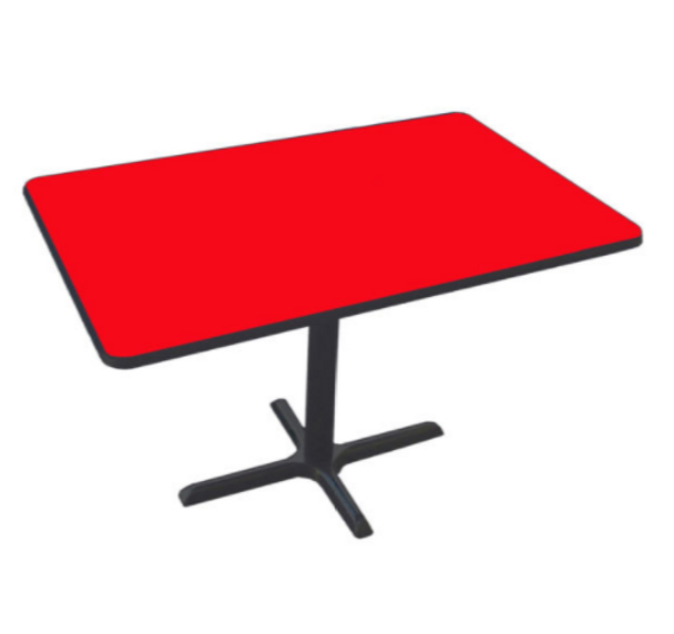 Correll Cafe' & Breakroom Rectangle Tables-High Pressure Laminate-USA Made (CL-BCT/BTT)