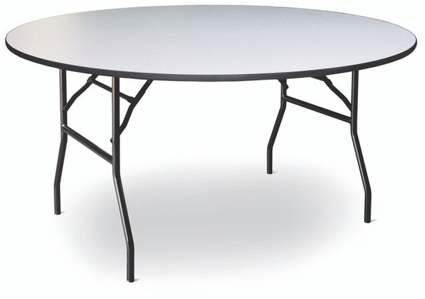 High Pressure Laminate Round Folding Table-USA Made (MC-LAM-ROUND)