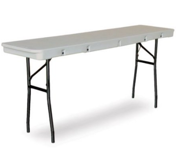 Commercialite Seminar Plastic Folding Table-USA Made