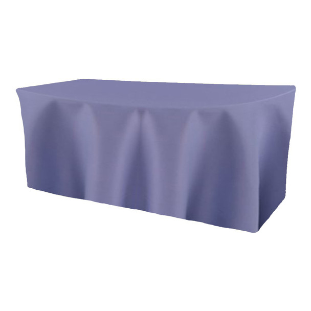 Solid Polyester Fitted Table Box Linen