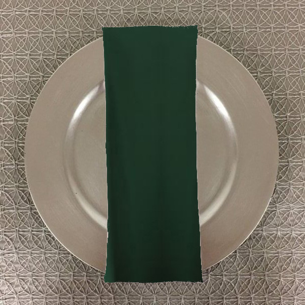 Dozen (12-pack) Spun Polyester Table Napkins-Forest