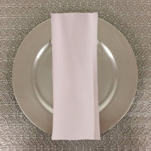 Dozen (12-pack) Spun Polyester Table Napkins-White